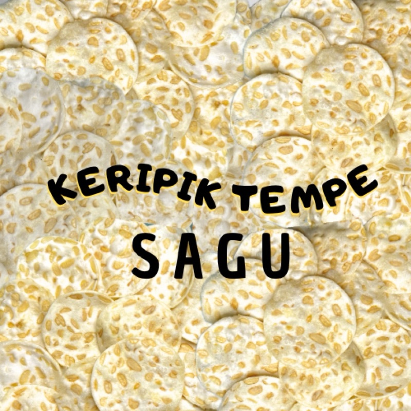 

Keripik Tempe Sagu Original 1/4KiloGram Makanan Ringan Camilan Kripik Enak Gurih