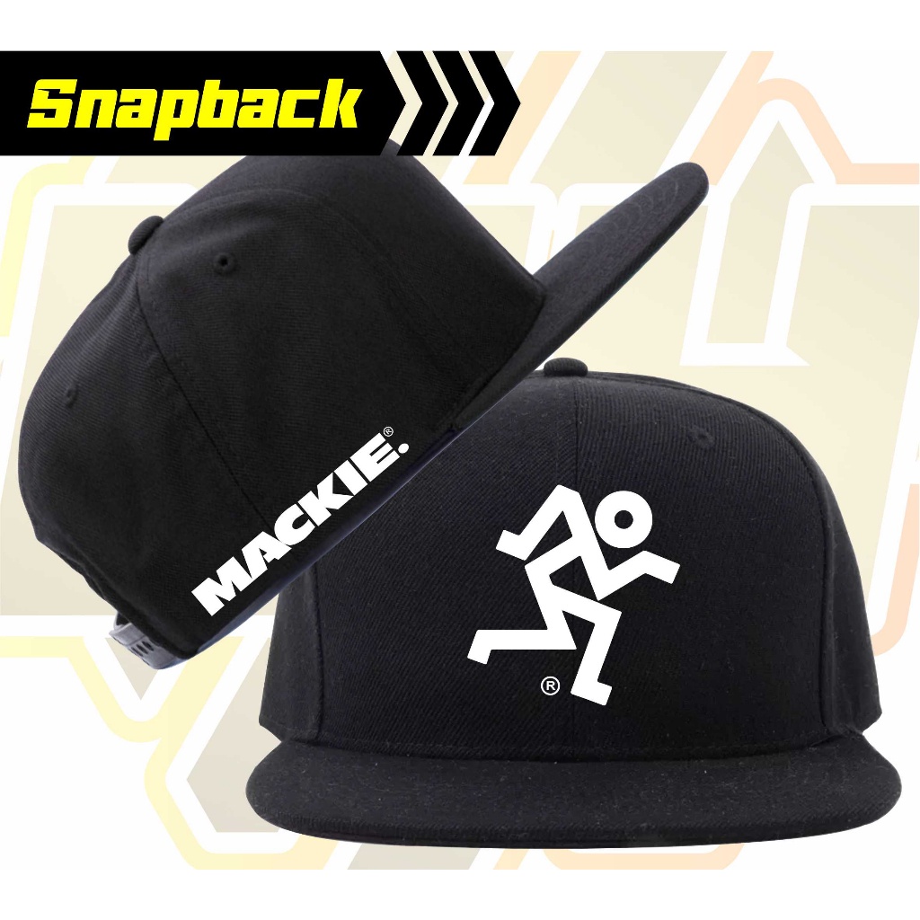 Topi Snapback Topi Hiphop  Topi Trucker Topi Jaring Hat Topi MACKIE AUDIO SOUND SYSTEM Distro