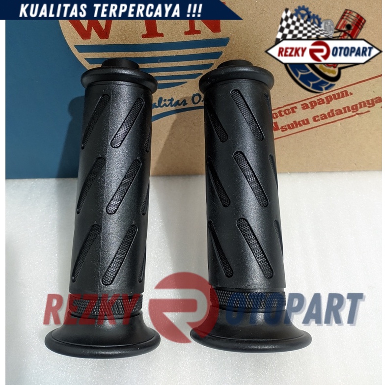 Handgrip Smash 110 Karbu Lama 2001 2002 2003 2004 2005 | grip handfat WIN | sarung gas kiri kanan mo