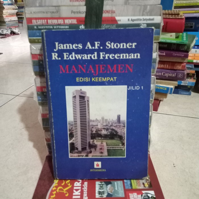 ORI BUKU MANAJEMEN JILID 1 EDISI 4 JAMES AF STONER