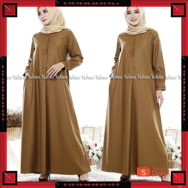 12.12 SERAGAM SALE / seragam kerja PNS/gamis khaky/gamis Pemda/seragam kerja wanita/gamis simple ter