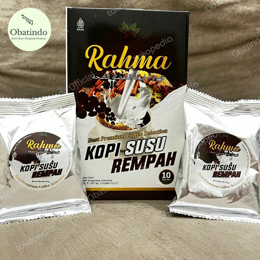 

Bestseller COD Kopi Rempah plus susu Rahma | Kopi susu instan isi 10 sachet | Kopi kesehatan Probiotik Penambah Semangat Aktivitas. Aman di lambung, jantung dan darah tinggi