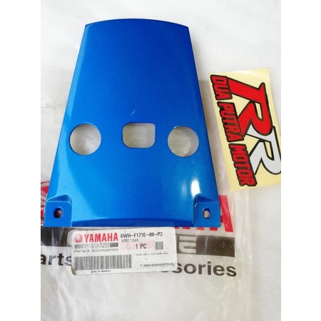 cover tutup sambungan body belakang original ori yamaha F1zr f1z r biru BC3 4WH