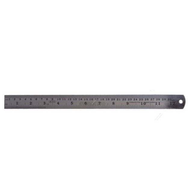 

PENGGARIS BESI STAINLESS STEEL 30 CM (PCS)