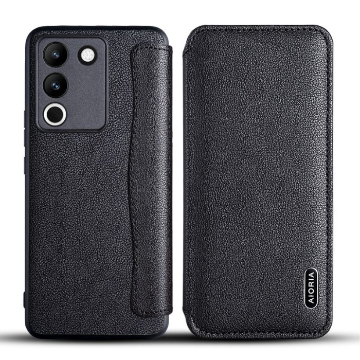 VIVO V29E 5G CASE LEATHER FLIP CASE AIORIA LEATHER FLIP