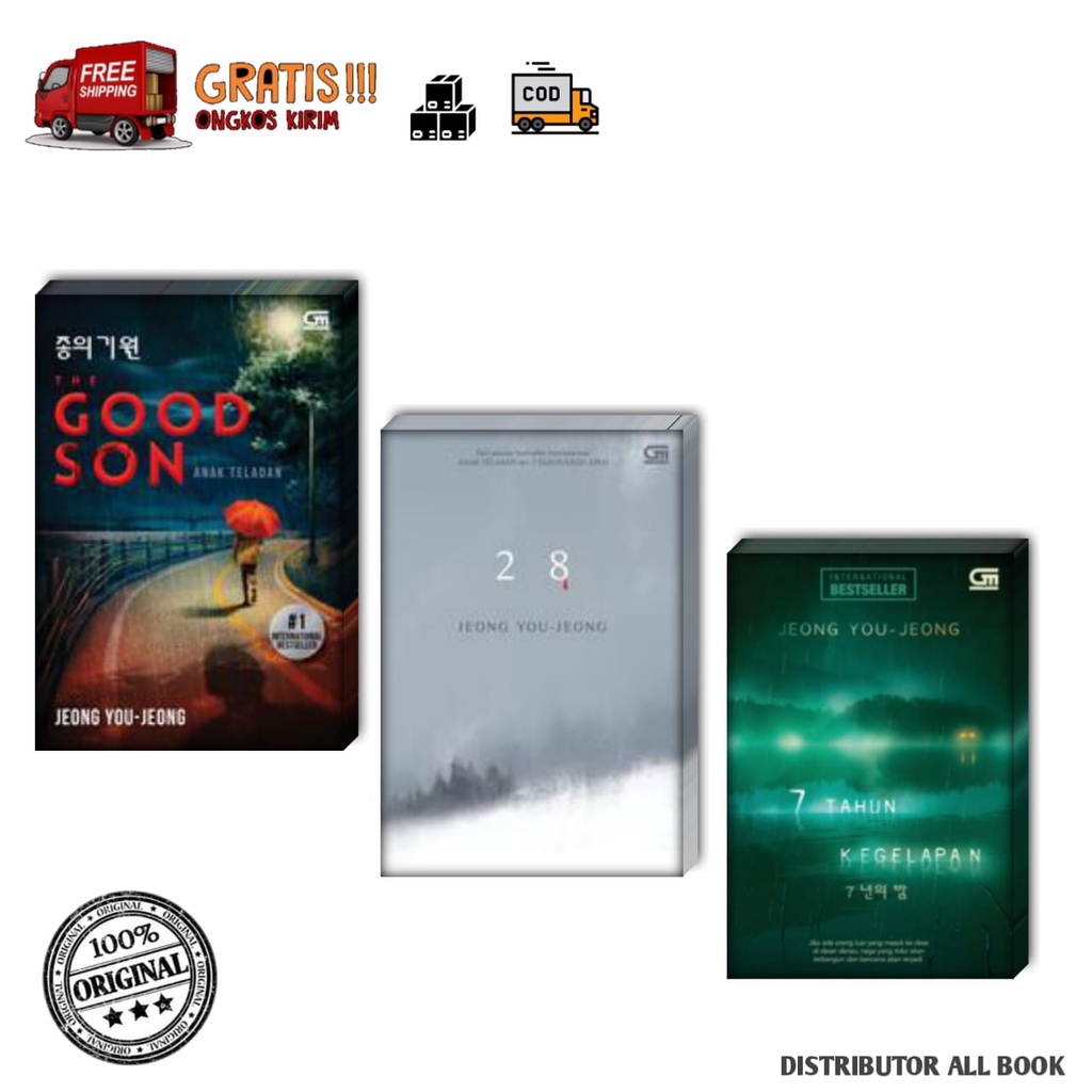 Novel Jeong You Jeong 28 - 7 Tahun Kegelapan (7 Years of Darkness Anak Teladan(The Good Son) Buku Th