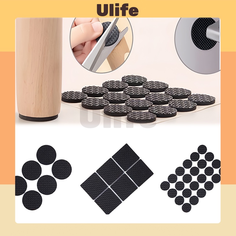 Karet Alas Kaki Meja Kursi Funiture Anti Slip / Bantalan Karet Karet Anti Slip Licin Meja Kursi / Ta