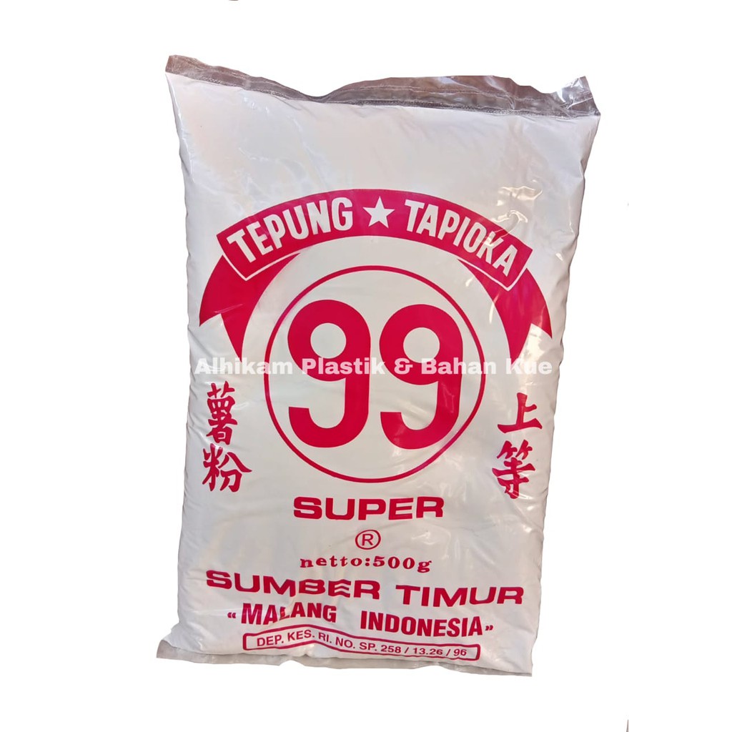 

Tepung Tapioka 99 Kanji 99 500gr