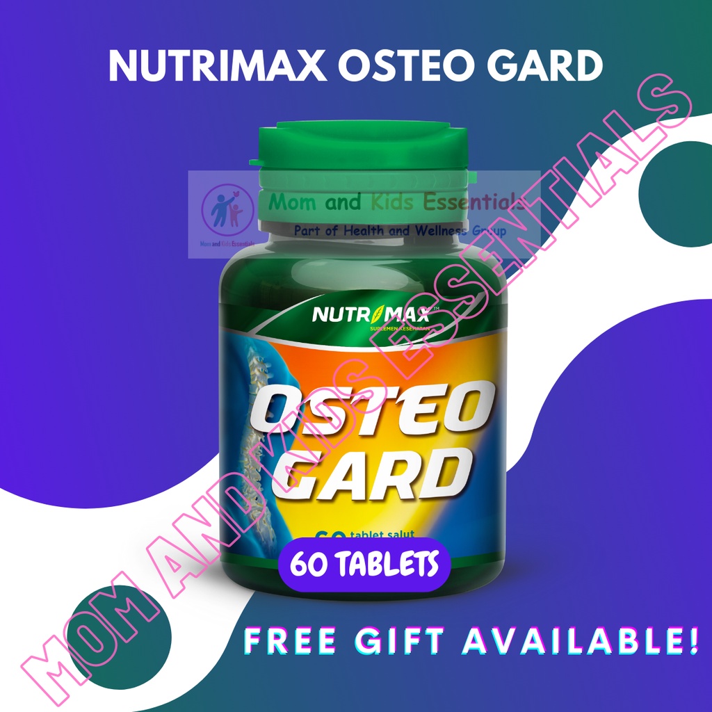 NUTRIMAX OSTEO GARD 60 TABLET OSTEOGARD VITAMIN PENCEGAH OSTEOPOROSIS TULANG