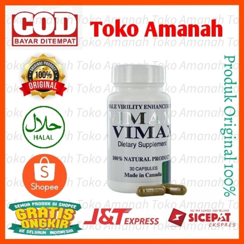 Vimax Asli Original Vmax Izon  Vimax Capsul Asli Original Canada Berkode(Gratis Ongkir)
