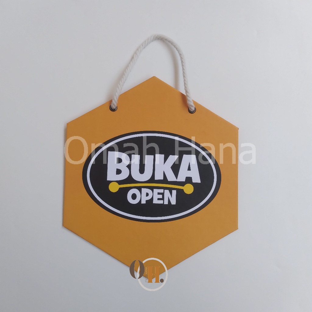 

Hard Poster Tanda Buka - Tutup ; Buka - Sedang Sholat