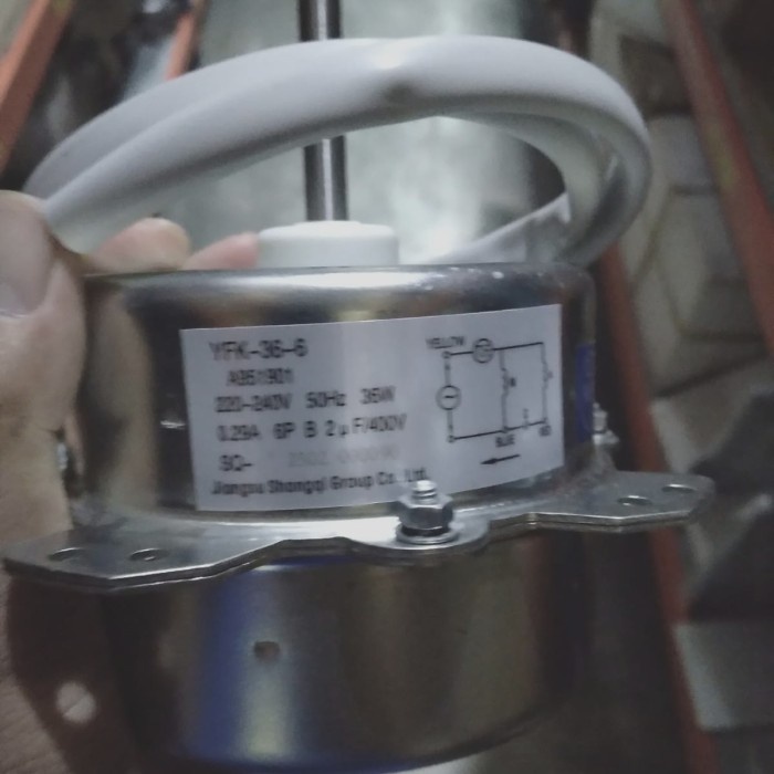 fan motor outdoor ac panasonic 2pk 18rkp original MU27