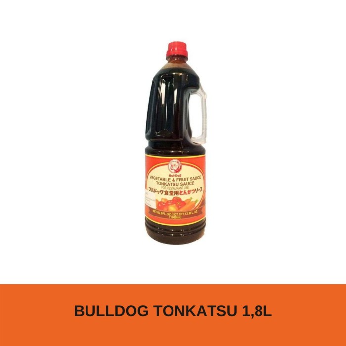 

Bulldog Tonkatsu Sauce 1.8L - Saus Tonkotsu Katsu Takoyaki Okonomiyaki