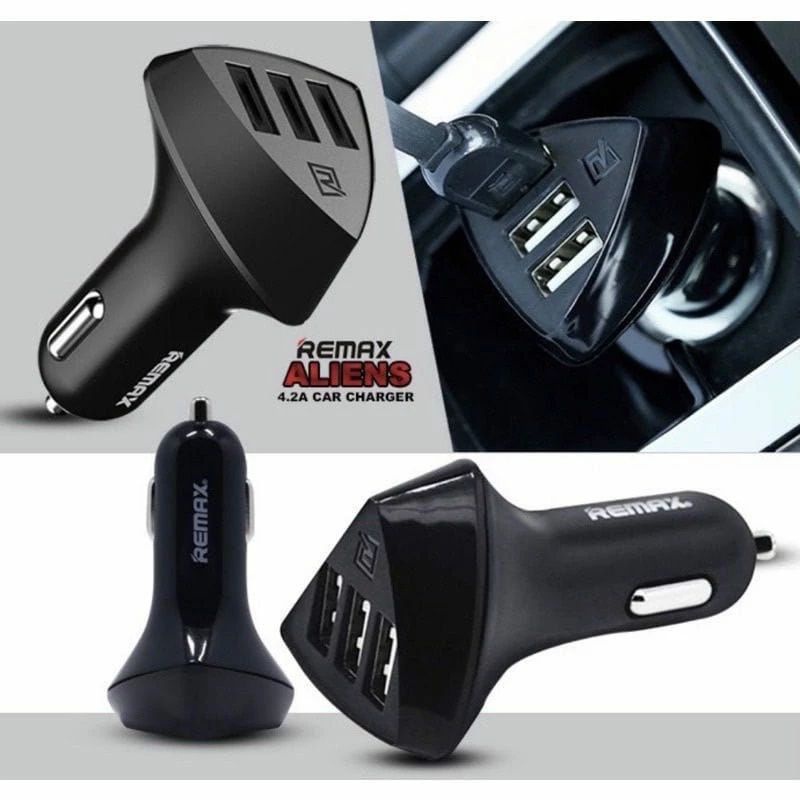 CHARGER FAST CHARGING CAS MOBIL ALIENS REMAX 3 USB CHARGER CAS FAST CHARGING
