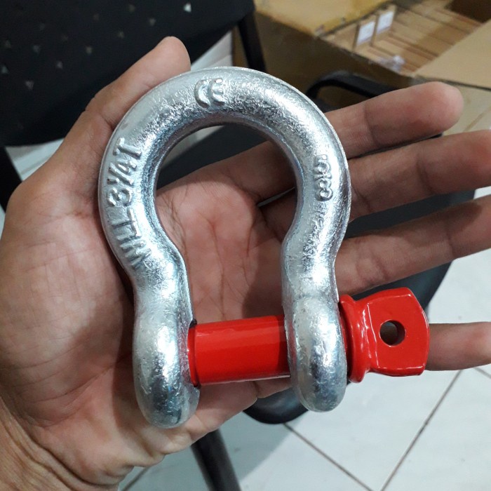 Bow shackle sakel sakle omega 5/8 winch offroad