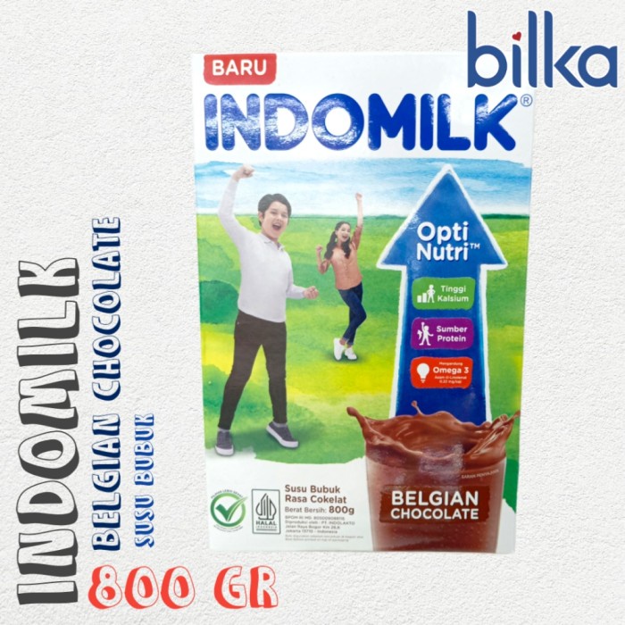 

INDOMILK Belgian Coklat Bubuk 800gr