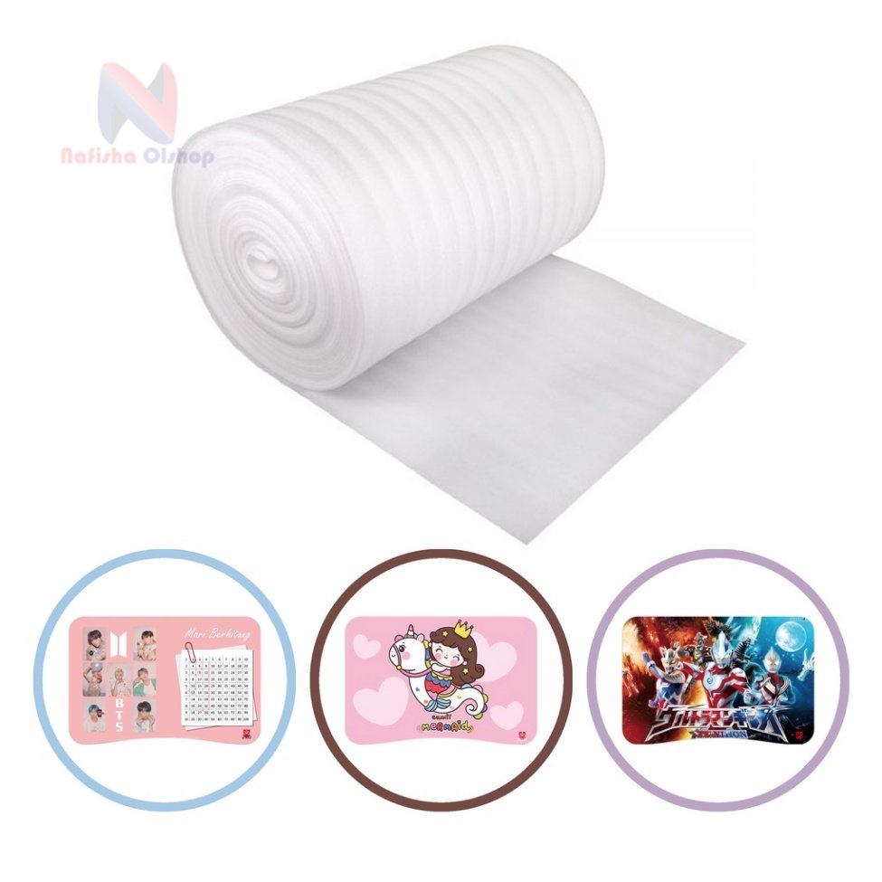 

Packing Tambahan / PE Foam / Bubble Wrap