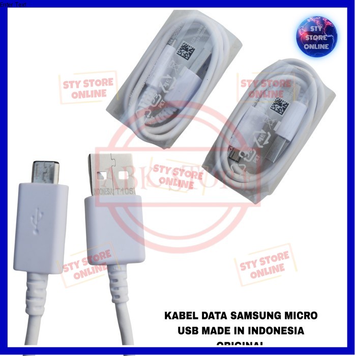 Kabel Data Charger Samsung A10 A10s M10 Cable Micro USB Original 100%