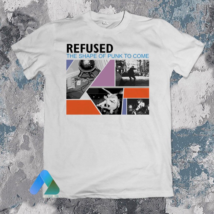 Kaos Band REFUSED - THE SHAPE OF PUNK IN WHITE