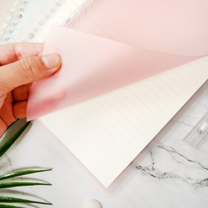 

Panmomo Slim File Binder Notebook CREATIV - Abu-Abu/A5