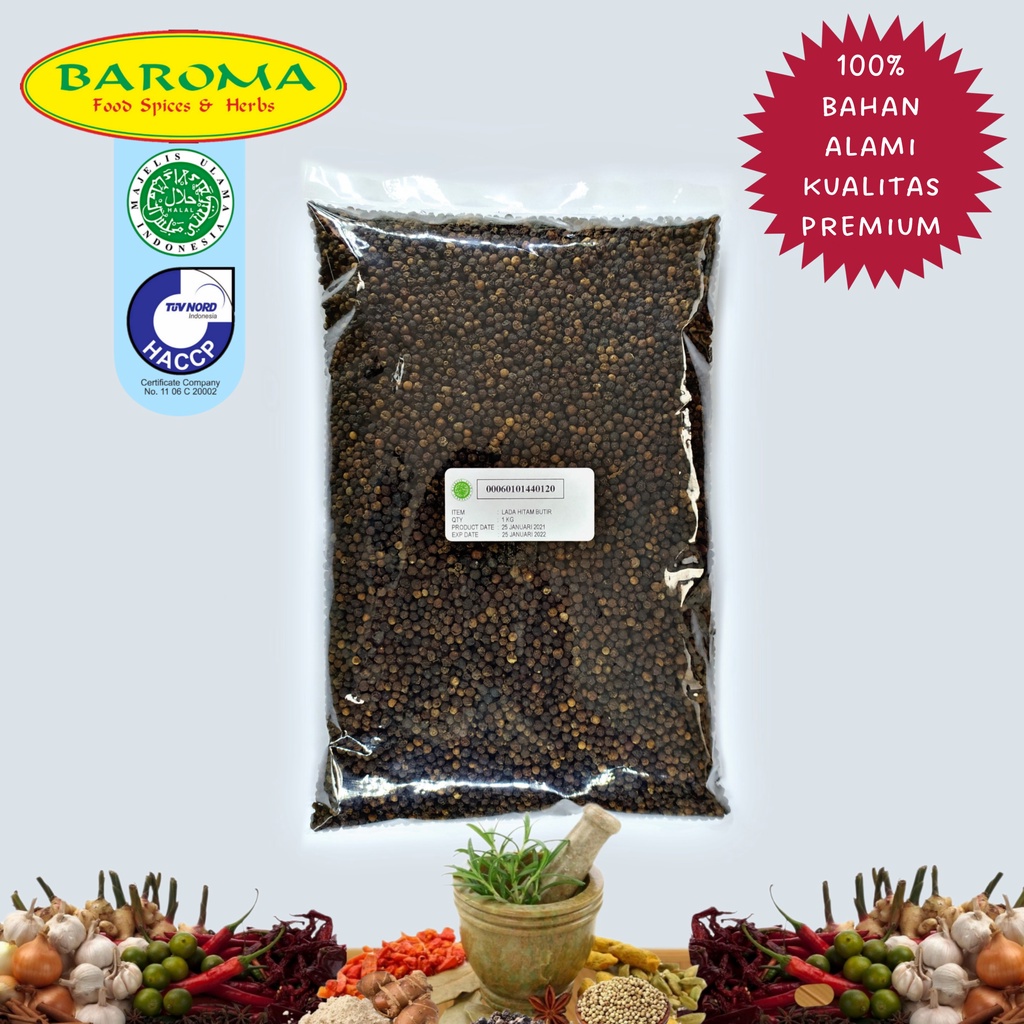 

Lada Hitam Butir 1 KG