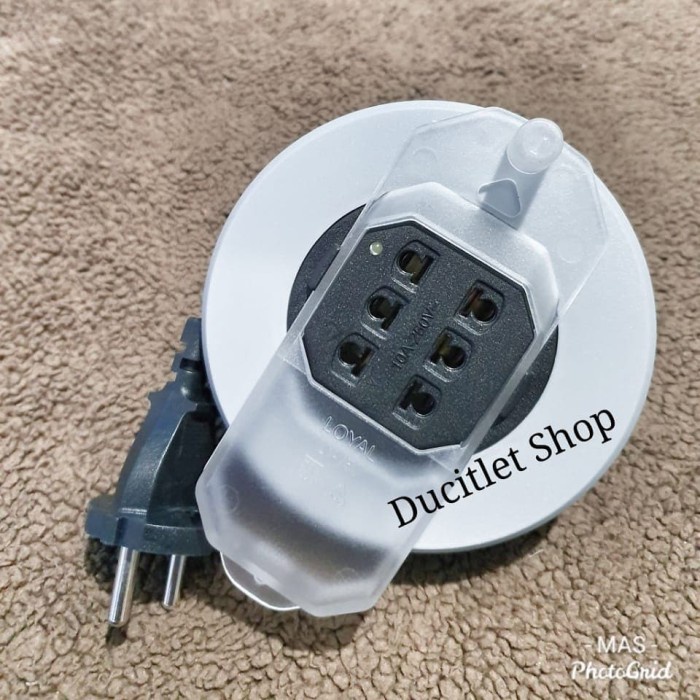 AB897 Box Kabel Roll listrik Travel Charger Mini Portable Stop Kontak Hp SNI