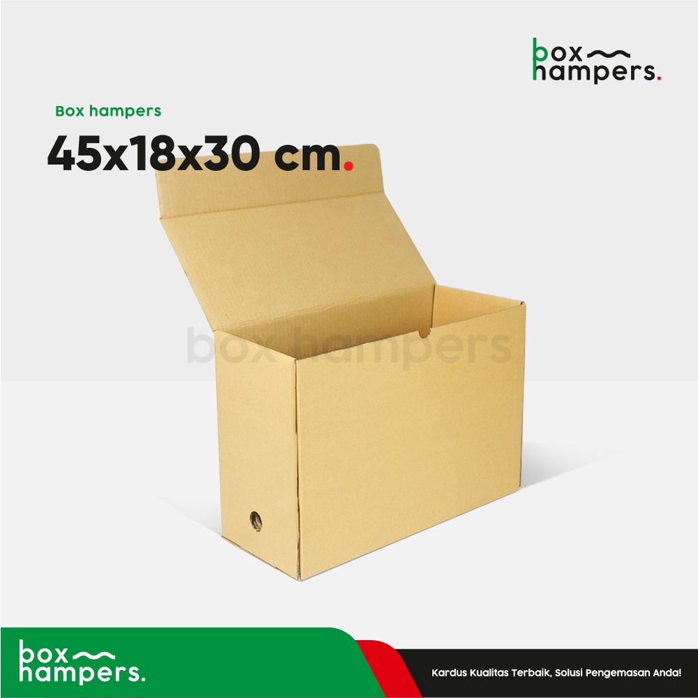 

Box File 45x18x30 cm (BUKOPIN) Kardus/Box/Arsip/File/arsipbukopin