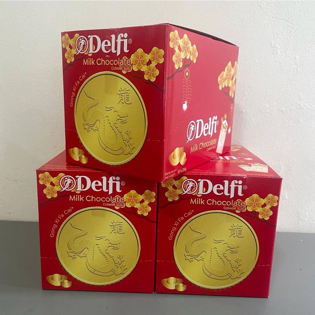 

DELFI BIG COIN CNY IMLEK CHINESE NEW YEAR BOX 10x25GRAM TAHUN NAGA