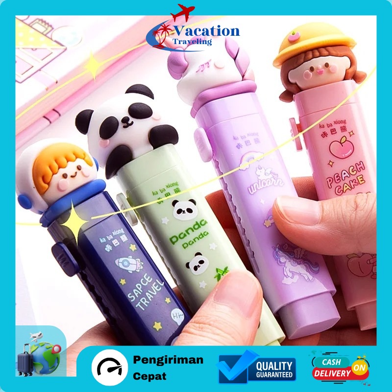 

VT - PENGHAPUS PENSIL MEKANIK KARAKTER / SLIDING ERASER / ERASER PENSIL KARATER LUCU
