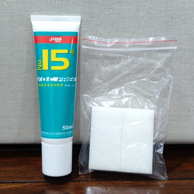 Lem DHS aqua - Lem Air Water Based Glue DHS - Lem karet tenis meja - Lem Karet Pingpong DHS