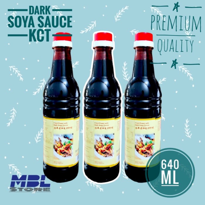 

Dark Soya Superior Sauce KCT Kwong Cheong Thye 640 ml Premium Quality