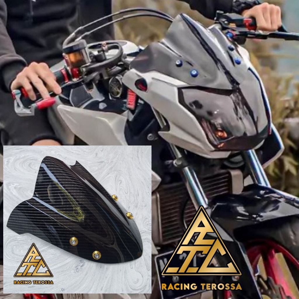 VISOR VIXION NEW NVL 2013 2014 WINDSHIELD VISOR VARIASI YAMAHA VIXION NEW NVL 2013 2014