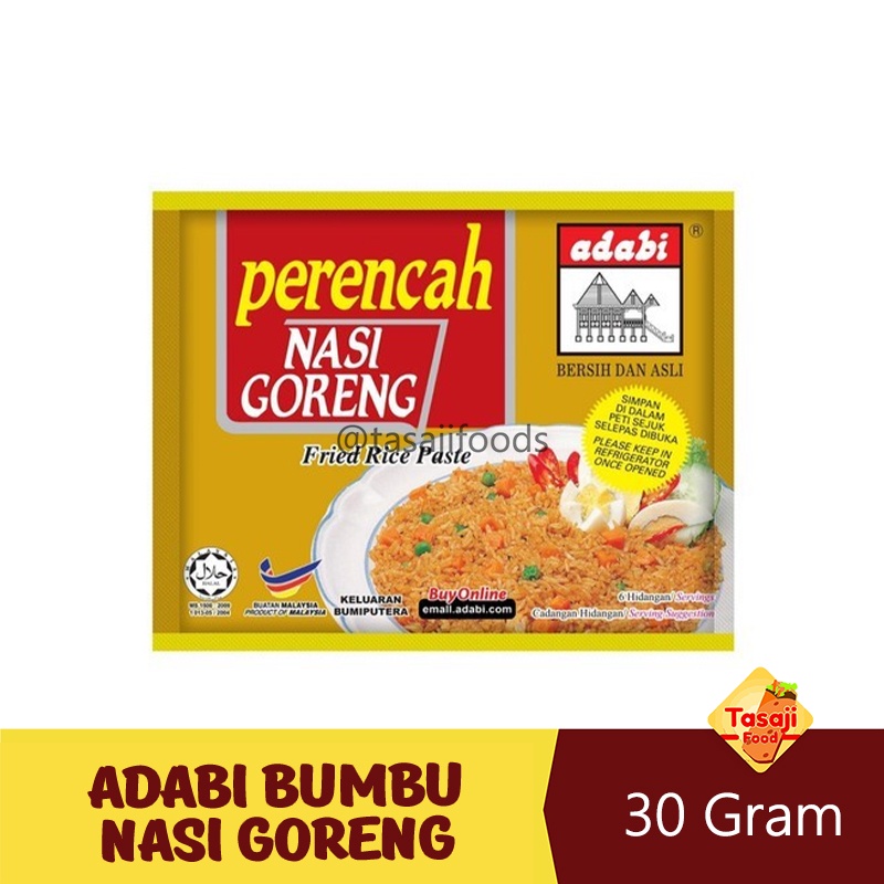 

ADABI Perencah Nasi Goreng 30gr - Bumbu Nasi Goreng