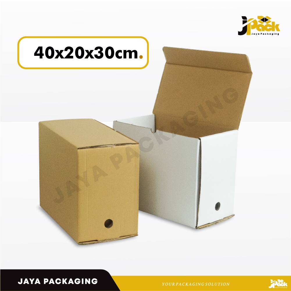 

Box Packing File 40x20x30 cm (Double Wall) Kardus/polos/Arsip/File/filebox/arsipbox