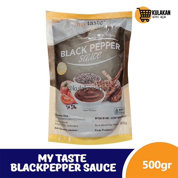 

My Taste Blackpepper Sauce 500gr - Saus Blackpepper