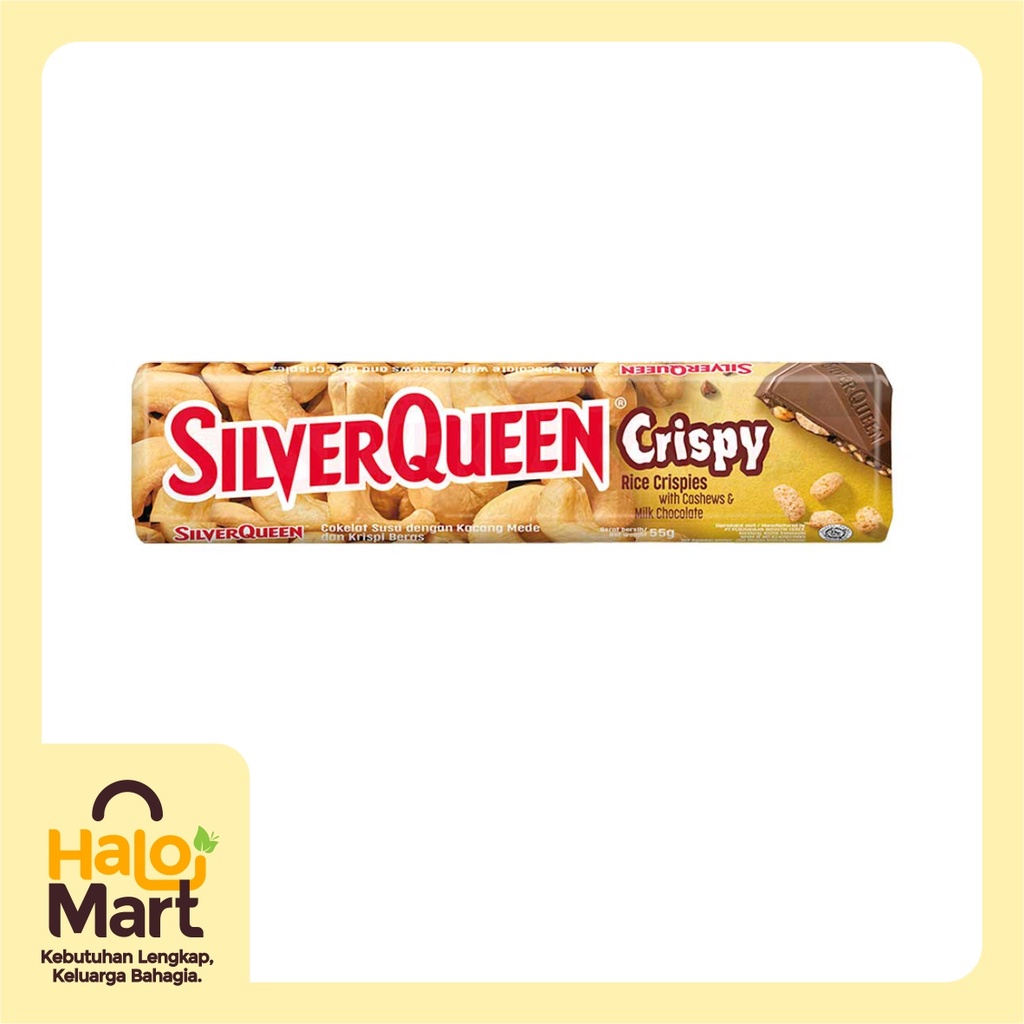 

SilverQueen Chocolate Crispy Coklat 50g