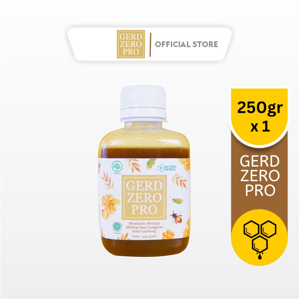 

[NEW] GERD ZERO PRO Madu Herbal 250gram