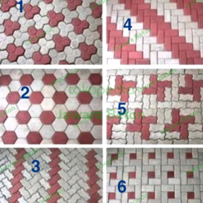 Paving block conblock press mesin