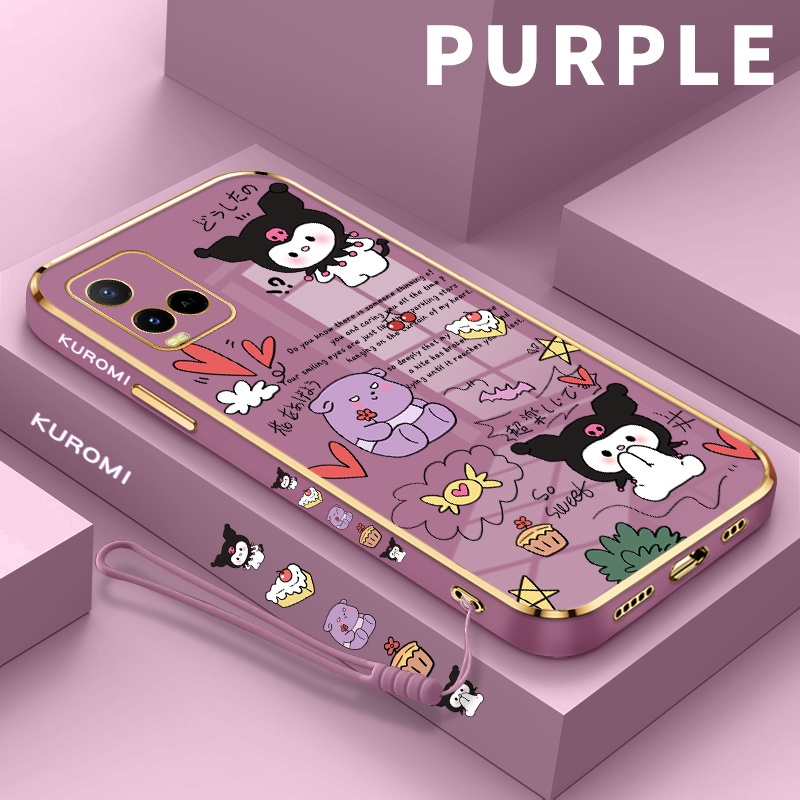 Gold Plating Case hp Casing For Vivo Y33s 4G 5G Y33t case Y33 Y33e vivi For VivoY33s For VivoY33t vo