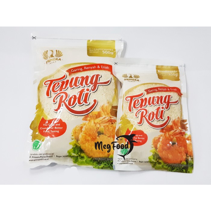 

Primera Bread Crumb Panko White | Tepung Roti warna putih