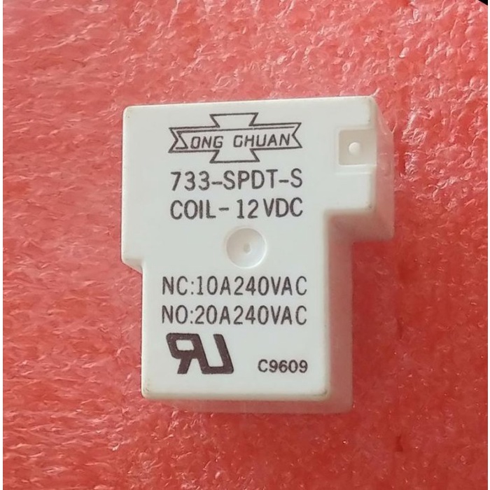 Relay 12V 6 Pin 733-SPDT-S Song Ghuan ELEKTROT PART