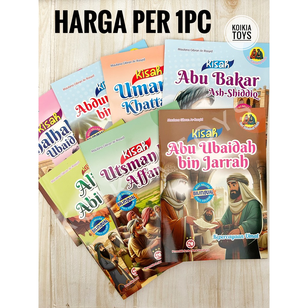 Buku kisah sahabat Nabi buku cerita anak