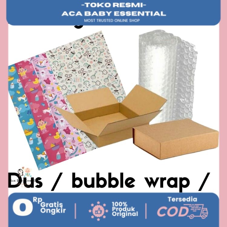 

PACKING EXTRA Bubble wrap Kertas kado Aca Baby Essential