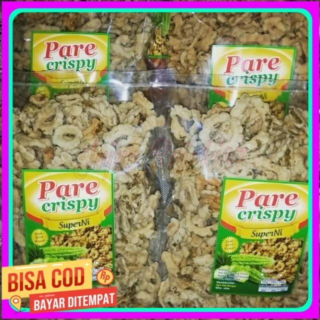 

Keripik pare 1 kilogram Sehat Nagihi Camilan Pare crispy