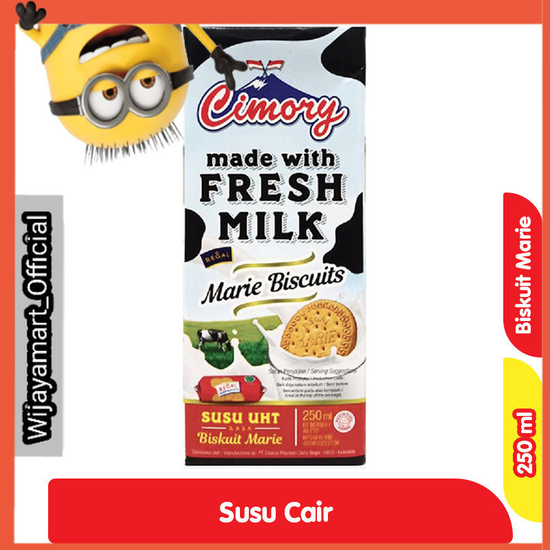 

Cimory Susu UHT Biskuit Marie 250 ml