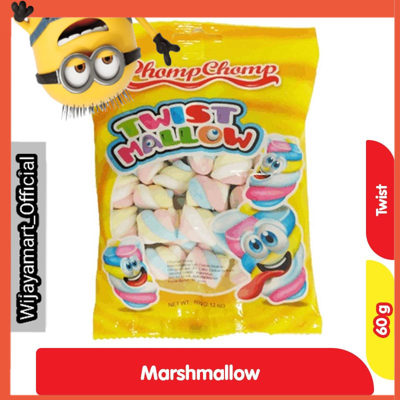 

Chomp-Chomp Mallow Twist Marshmallow 60 g