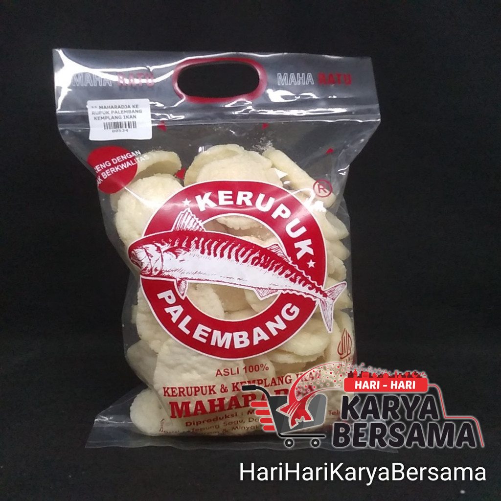 

MAKANAN RINGAN MAHARADJA KERUPUK PALEMBANG KEMPLANG IKAN 200GR