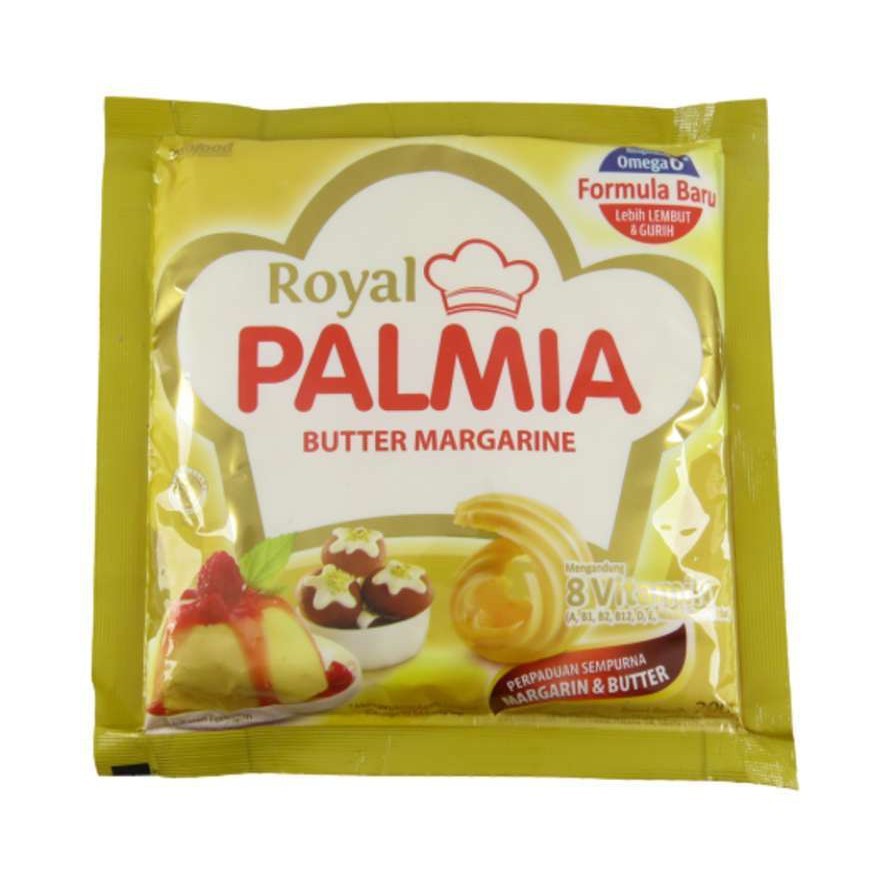 

Mentega Royal Palmia 200gr / Butter Margarine Mentega sachet 200 gr / mentega palmia premium