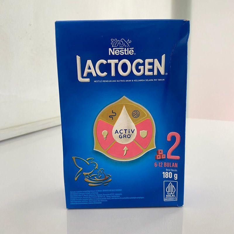 

SUSU LACTOGEN ACTIV GRO 2 BERAT 180 GRAM-UNTUK USIA 6-12 BULAN