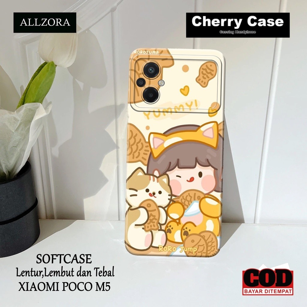 Softcase Hp Xiaomi Poco M5 Terbaru - Casing Hp Xiaomi Poco M5 Terbaru - Fashion Case KARTUN - Case X